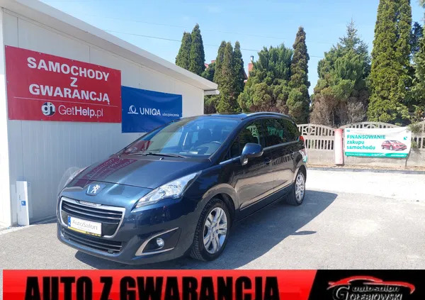 samochody osobowe Peugeot 5008 cena 36500 przebieg: 195855, rok produkcji 2014 z Łapy